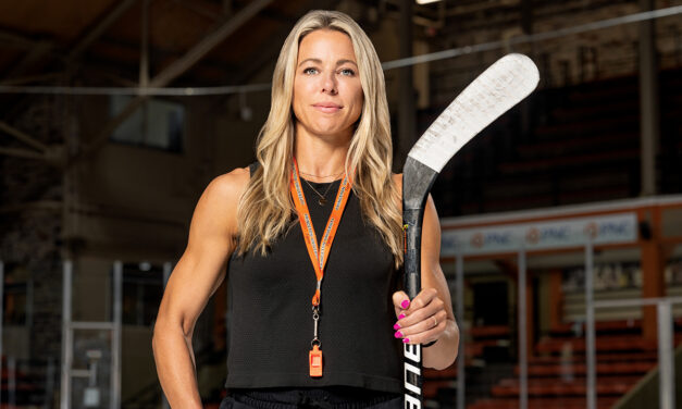 Princeton Women’s Ice Hockey Coach Cara Morey Teaches Grit